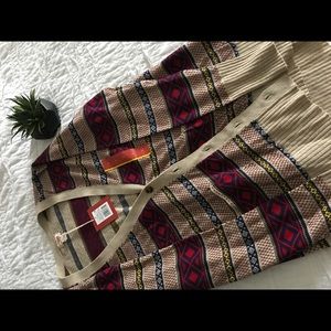 Never worn button up sweater